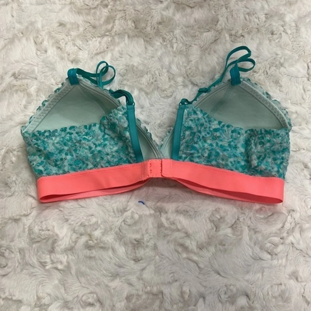 Aerie 🪶 aqua‎ lace bralette